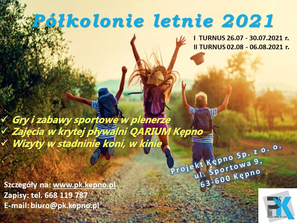 Półkolonie letnie 2021 z Projekt Kępno