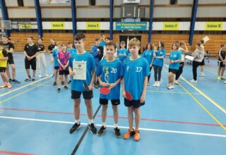 Tenis stołowy – współzawodnictwo zgodnie z kalendarzem SZS „Wielkopolska”