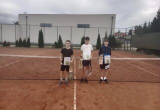 II turniej dzieci w tenisie ziemnym