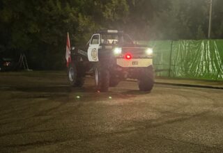 POKAZY MONSTER TRUCK NA PLACU TARGOWYM W KĘPNIE