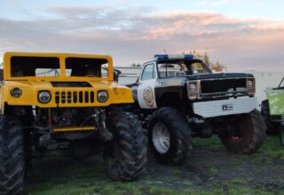 POKAZY MONSTER TRUCK NA PLACU TARGOWYM W KĘPNIE