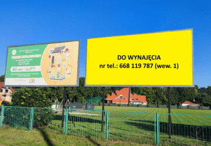 Do wynajęcia powierzchnie reklamowe – Kępno