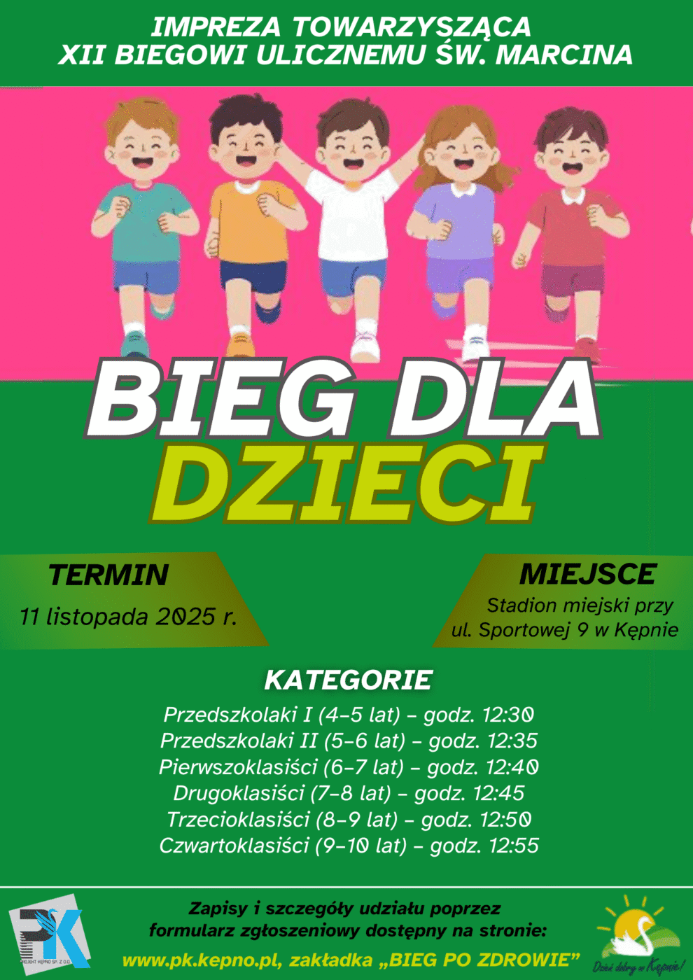 bieg dla dzieci