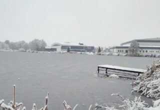 Zima przy ul. Sportowej