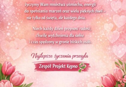 Z okazji Dnia Kobiet przesyłamy najserdeczniejsze życzenia! 🌸