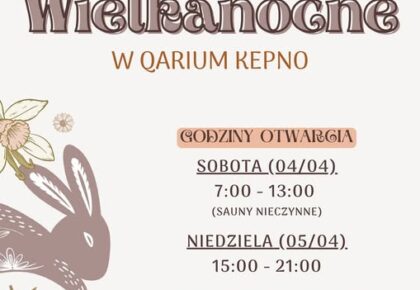 Świąteczne godziny QARIUM Kępno!