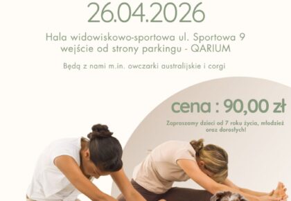 PUPPY YOGA ponownie w Kępnie!