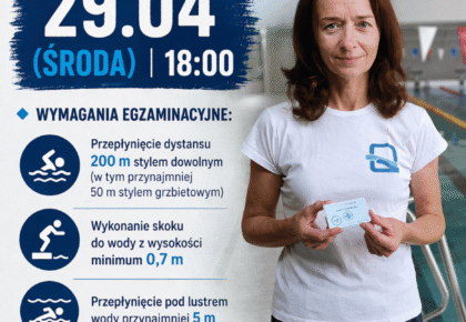 EGZAMIN NA KARTĘ PŁYWACKĄ