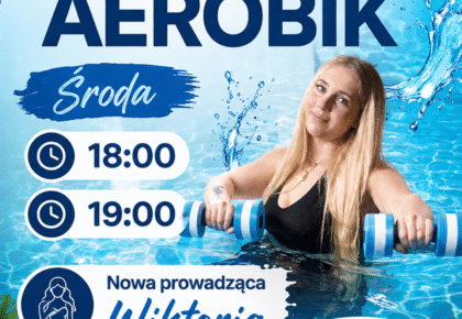 NOWE ZAJĘCIA AQUA AEROBIK!