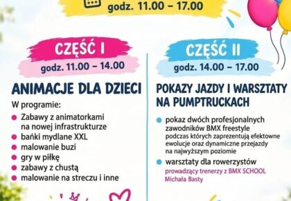 Dzień otwarty na Skwerze Sportowym przy ul. Nowowiejskiego w Kępnie!
